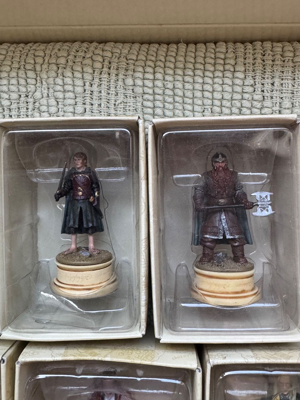 Statuette: Eaglemoss Schachfiguren Herr der Ringe 9 Stück – Nuovo e nell'imballaggio originale da Grabs venduto da Dekostuebli 2