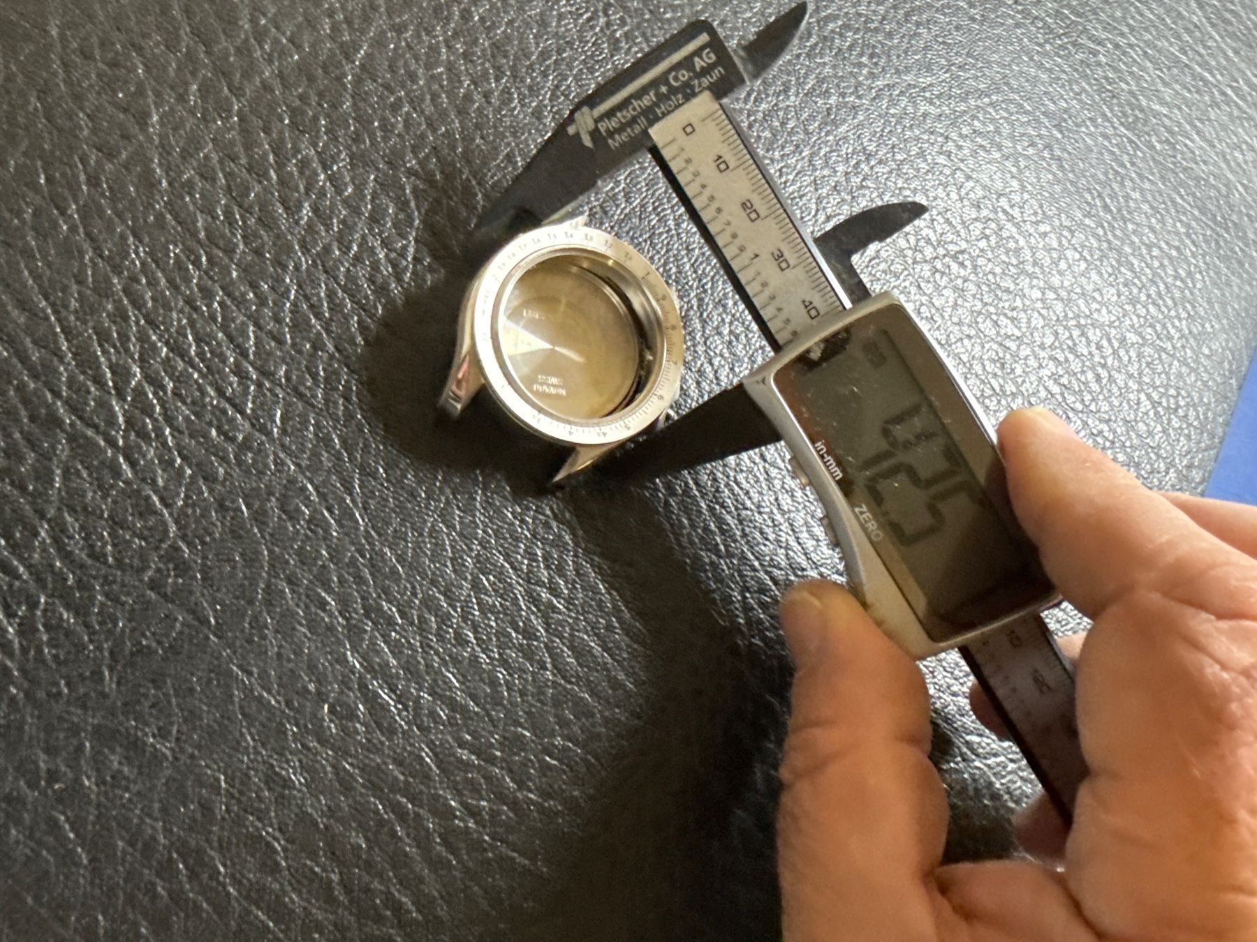 Movado Orologi: Movado Chronograph Uhrengehäuse – Usato da Pfeffingen venduto da Allhandelklgwatches 4