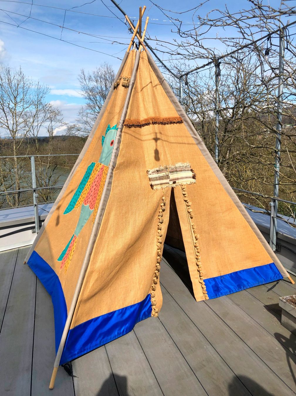 Alri letti & mobili per bambini: INDIANER -Zelt / Motiv: ADLER – Usato da Bremgarten AG venduto da mamina54 2