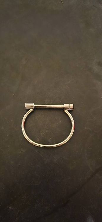 Tapsi's Coolbodyart Zungenpiercing Chirurgenstahl Mit Opal - 16mm