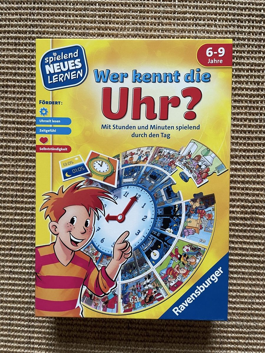 Ravensburger Spiele: Ravensburger Wer kennt die Uhr? – Gebraucht aus Zürich von EliseSchmitz