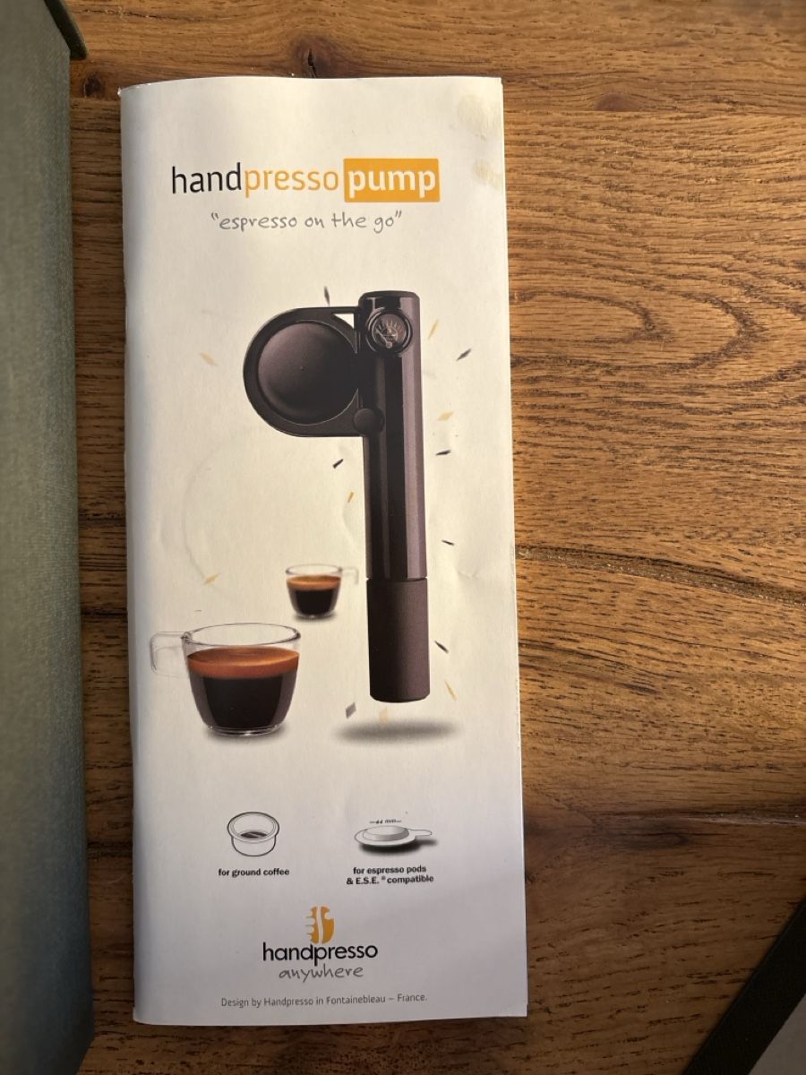 Handpresso Kaffeemaschinen & Espressomaschinen: Handpresso Pump schwarz neuwertig originalverpackt – Neu (gemäss Beschreibung) aus Boll von Chnopf07 1