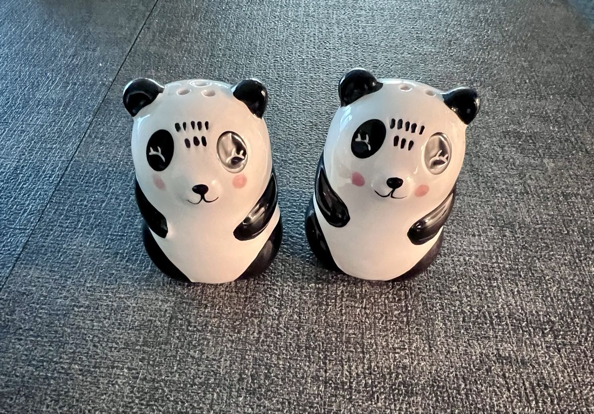 Geschirrsets: Panda Salz und Pfeffer 7cm – Neu (gemäss Beschreibung) aus Rüschlikon von sweet_76