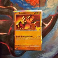 Pokemon Groudon EN 30C 082/128 Holo