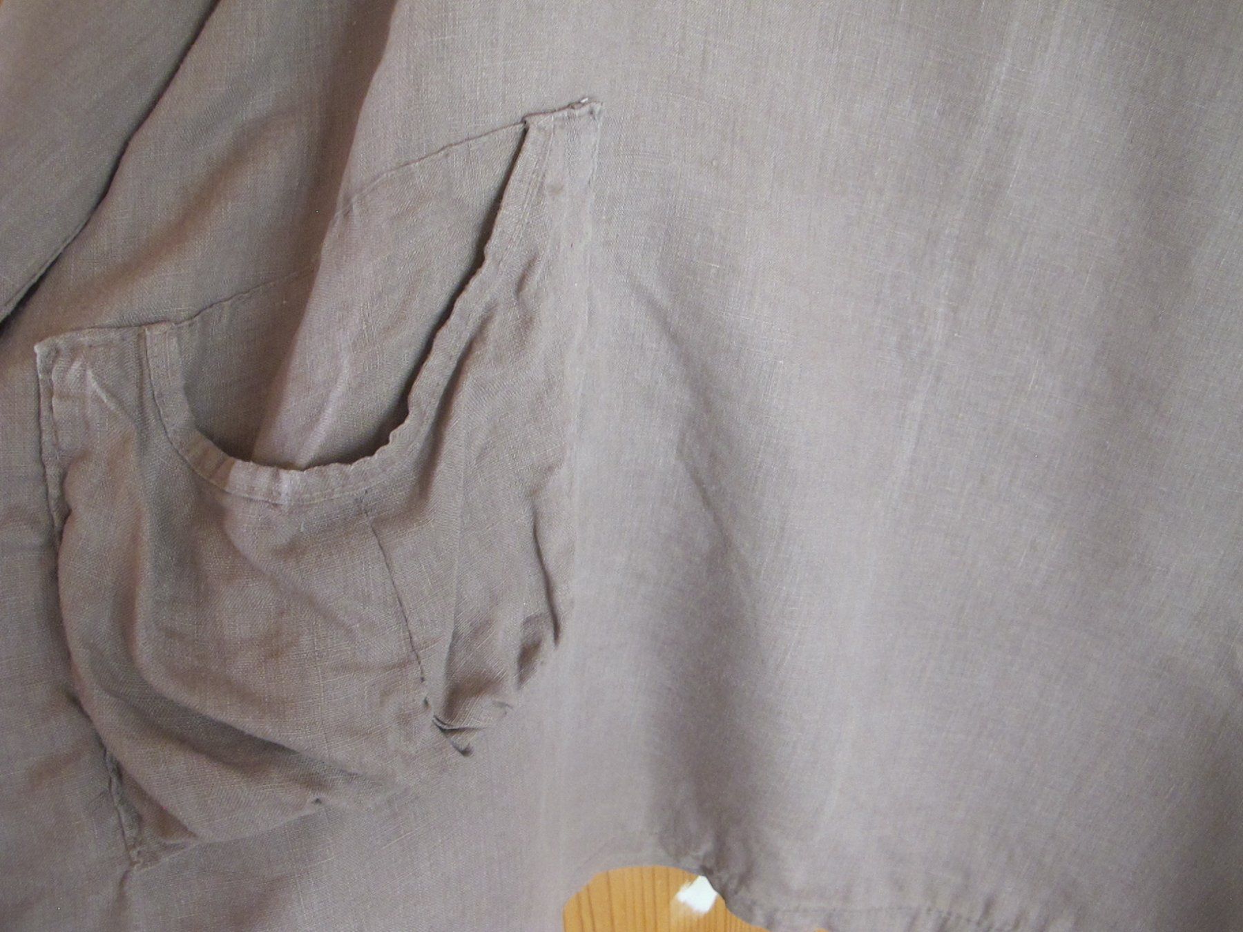 Camicette: Bluse aus Leinen Gr. XL Oversize – Usato da Löhningen venduto da Chimae67 2