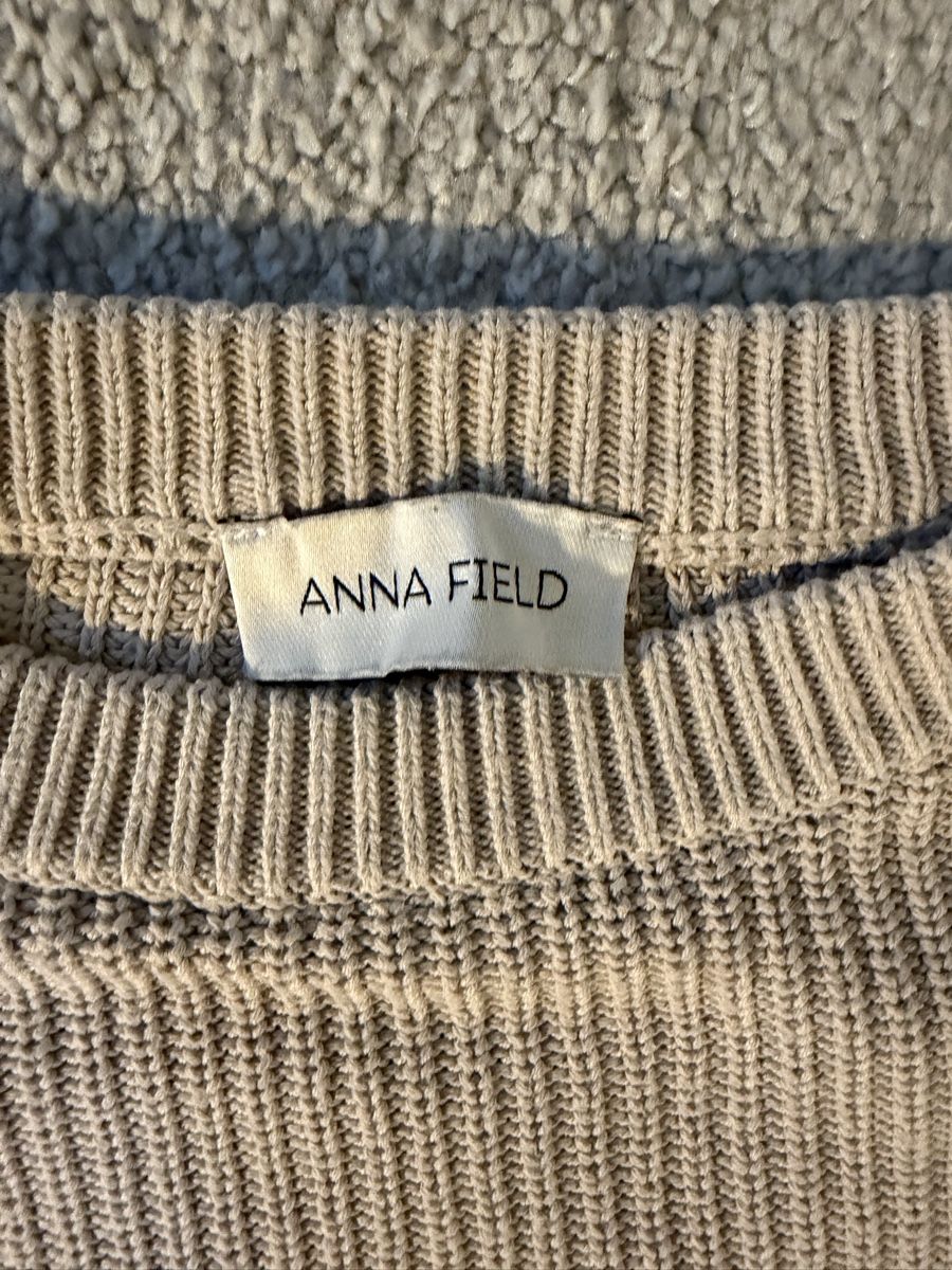 Anna Field Pulls & Sweat-shirts: Beiger Strickpullover aus Baumwolle – D'occasion à Zürich par ole_8rwr 2