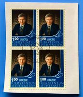 Briefmarken aus Liechtenstein 4 er Block mit Papier 