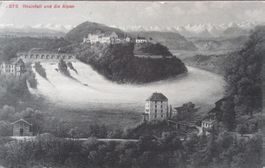 Ansichtskarte Rheinfall