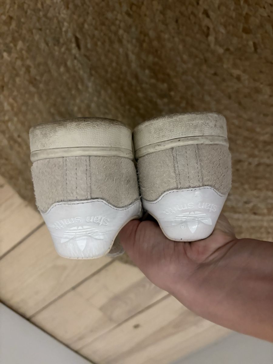 Adidas Scarpe da donna: Adidas Stan Smith Wildleder beige 39 – Usato da Zürich venduto da chloe26 3