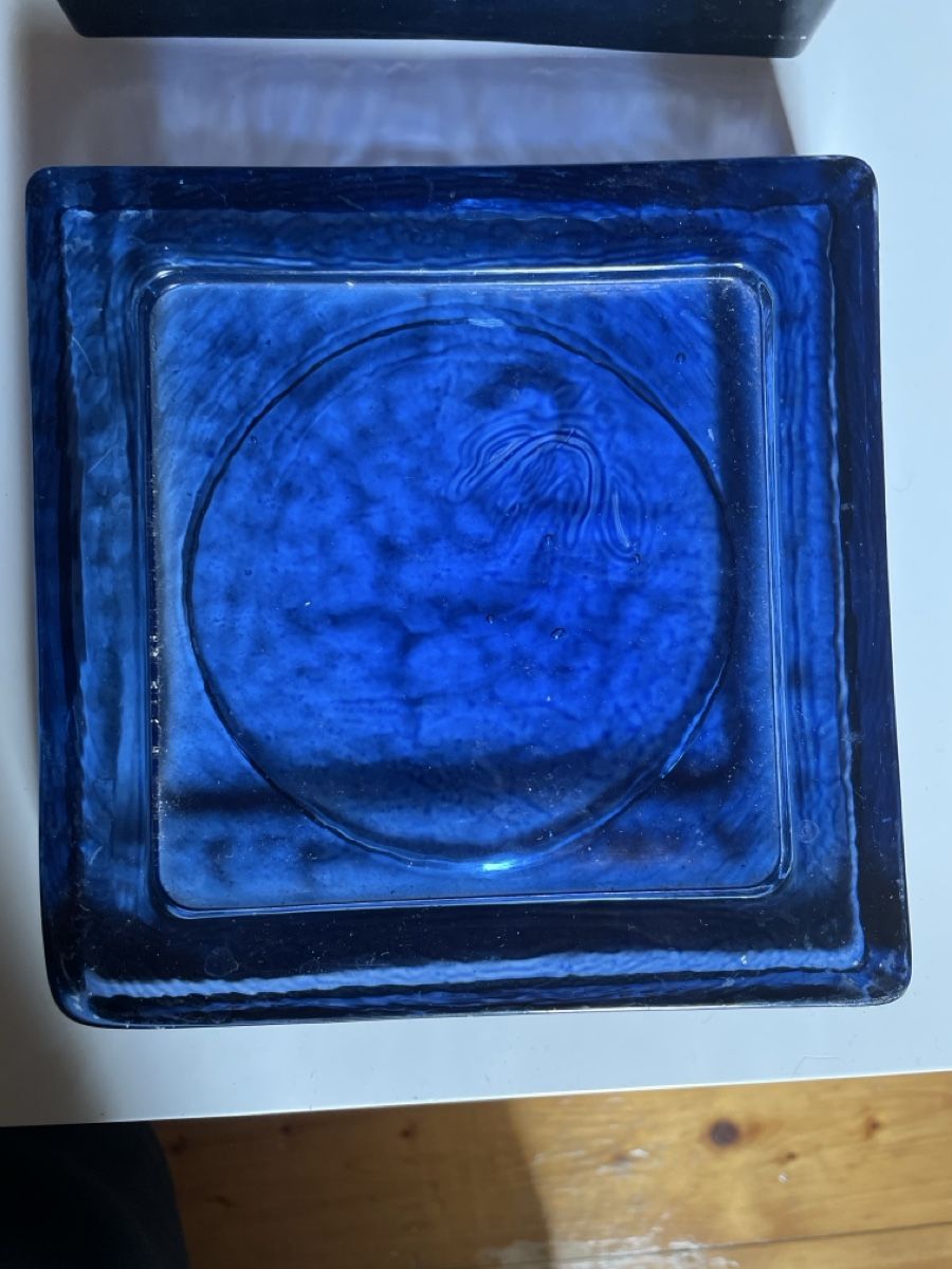 Sottobicchieri: Glas Untersetzer, blau, 2 Stück – Usato da Domat-Ems venduto da Amanda78 1