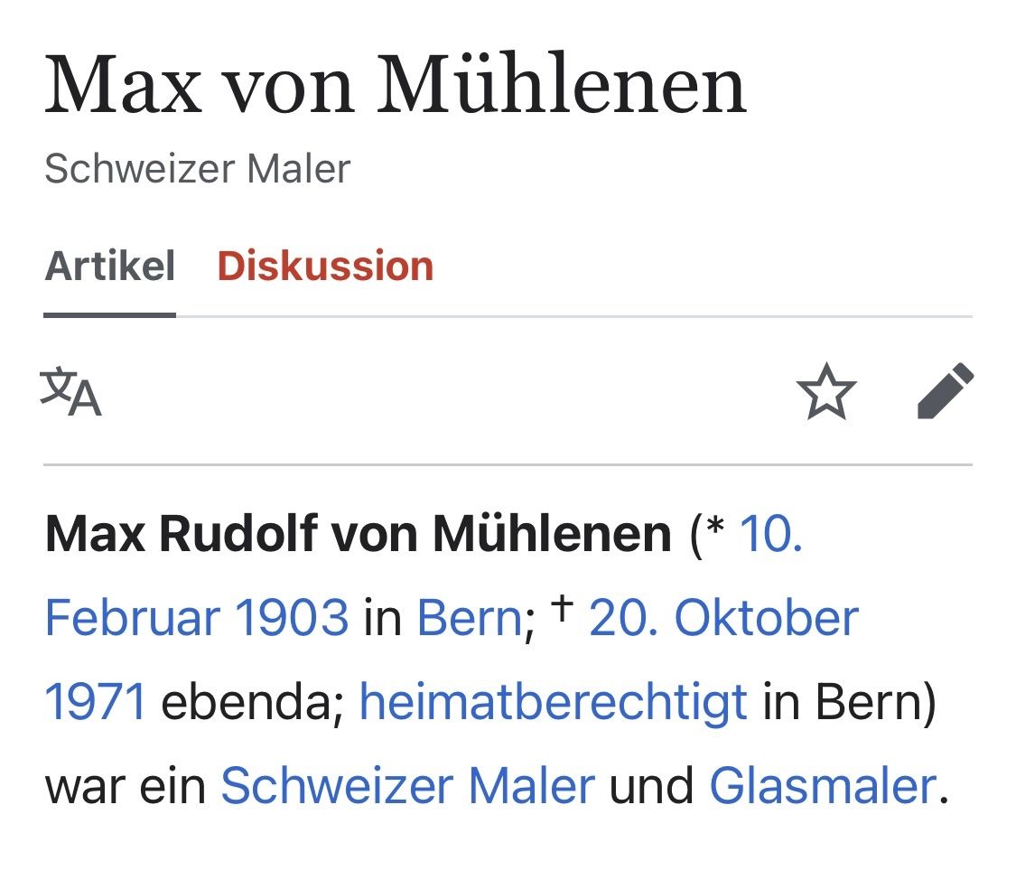 Grafica & Litografie: Original Lithographie von Max von Mühlenen – Usato da Bern venduto da Artbrokerswitzerland 4