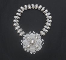 Orig. BOTTEGA VENETA Silber Collier NP 4'950.--
