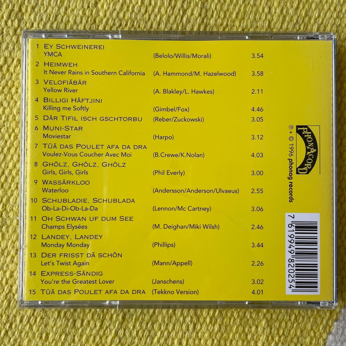CDs: MICHEL VILLA-WÄLTHITS WALLISER ART – Gebraucht aus Rorschacherberg von CD-Roli 1