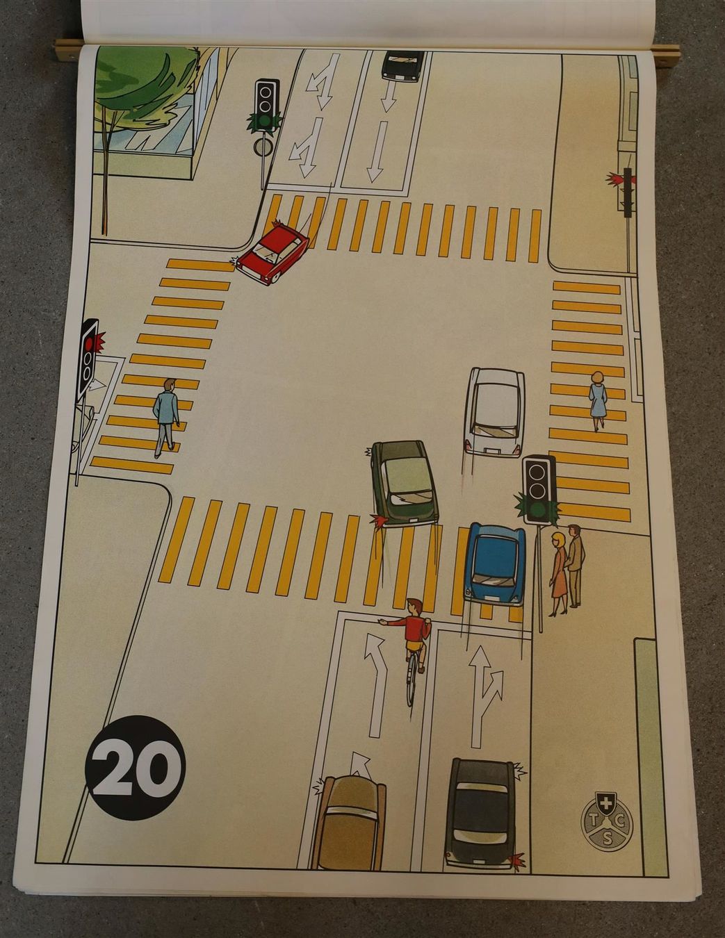 Poster & Bilder: 24 Bilder "Die Gefahren der Strasse" – Gebraucht aus Birrwil von brandschatz_birrwil 4