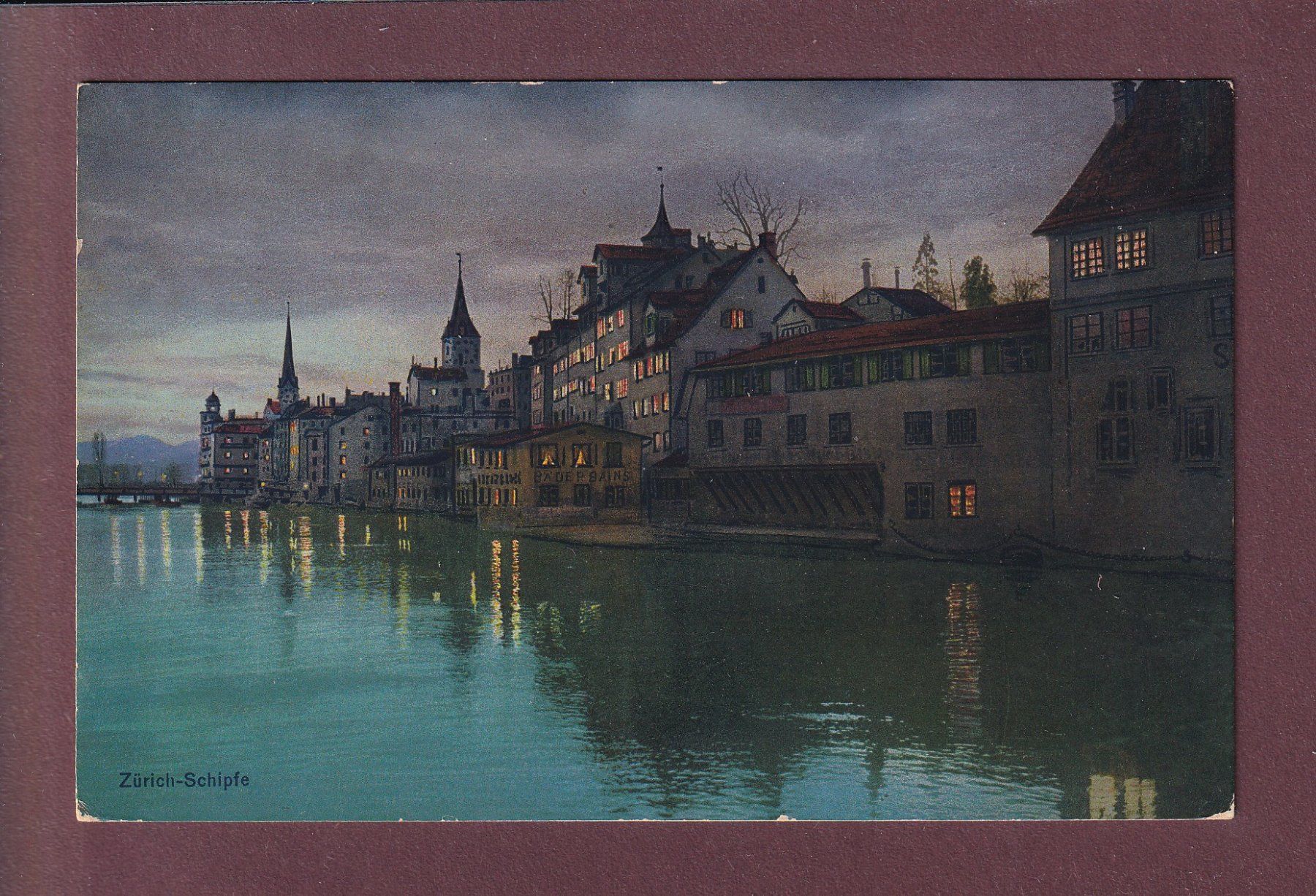 Cartes postales: ZÜRICH - Schipfe - 1917 – D'occasion à Pully par nicecards