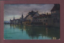 ZÜRICH - Schipfe - 1917