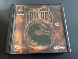 Mortal Kombat Trilogy - PS1 - Black Label Rarität!