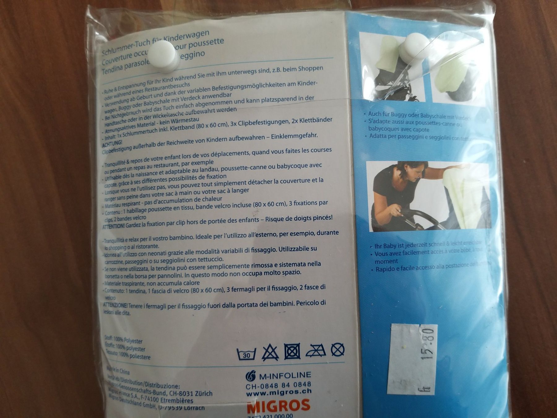 Carrozzine: Sonnenschutz für Kinderwagen – Usato da Coldrerio venduto da dgv 1