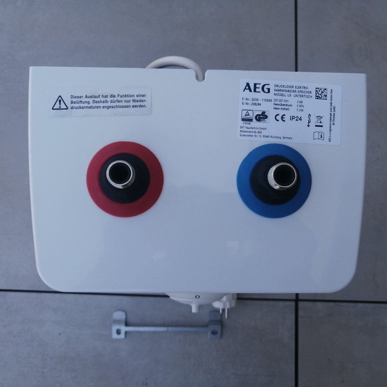 Sanitari: Kleinspeicher AEG U5 – Usato da Henau venduto da AXAA 1