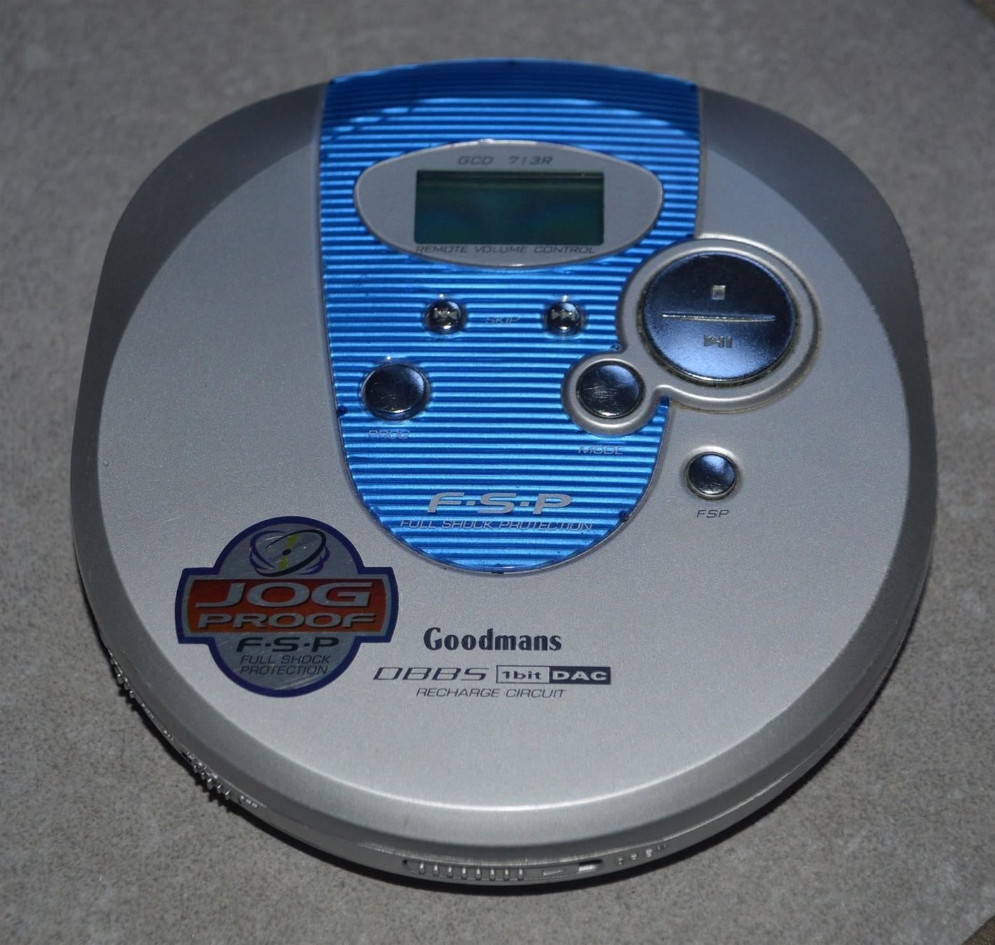 Lettore multimediale portatile: Discman Goodmans GCD 713R – Usato da Collonges venduto da arashee 4