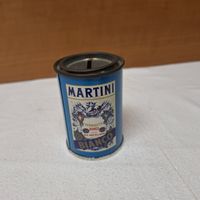Vintage Martini Spardose, Büchse Blech