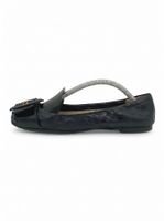 Prada Buckle Detail Loafer EU 36.5 Schwarz