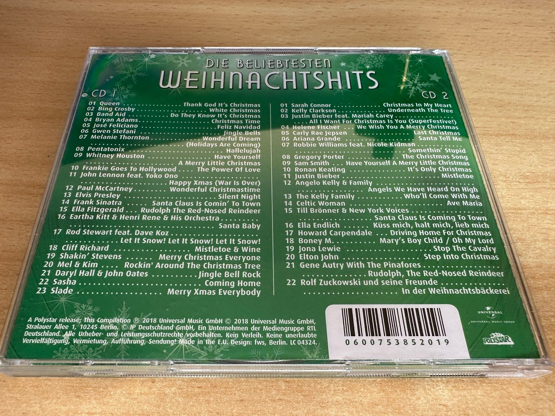 CD: Die Ultimative Chartshow - Die Beliebtesten Weihnachtshits – Usato da Rikon im Tösstal venduto da Alpenmutz 1