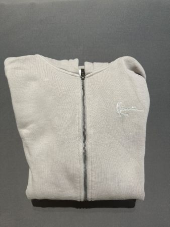 Karl Kani Chest Signature Zip Grau