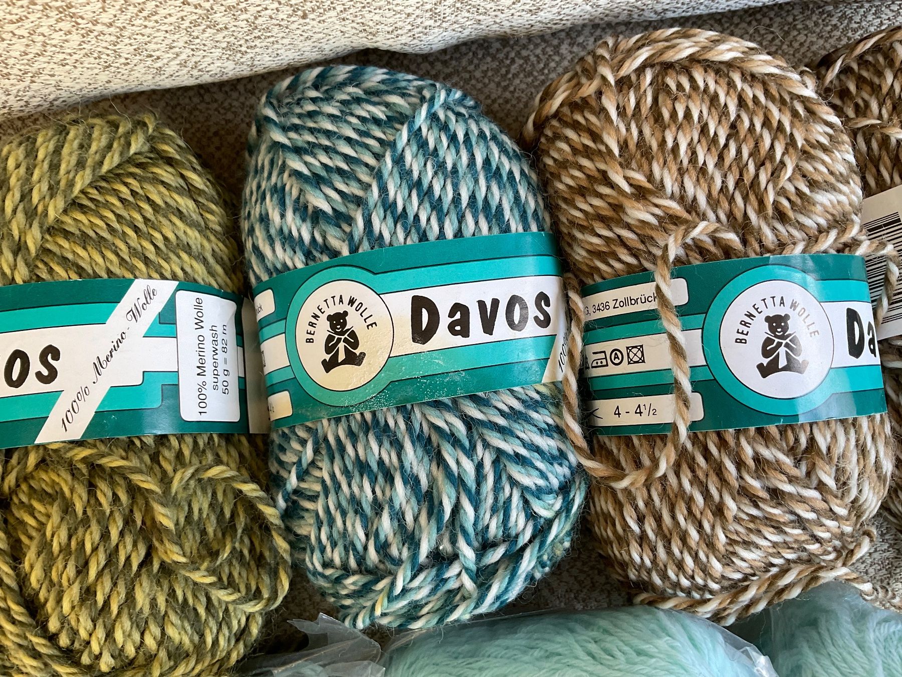 Lana: Bernetta Lang 100% Merino Strickwolle Reste – Nuovo (secondo la descrizione) da Urdorf venduto da alda02 1