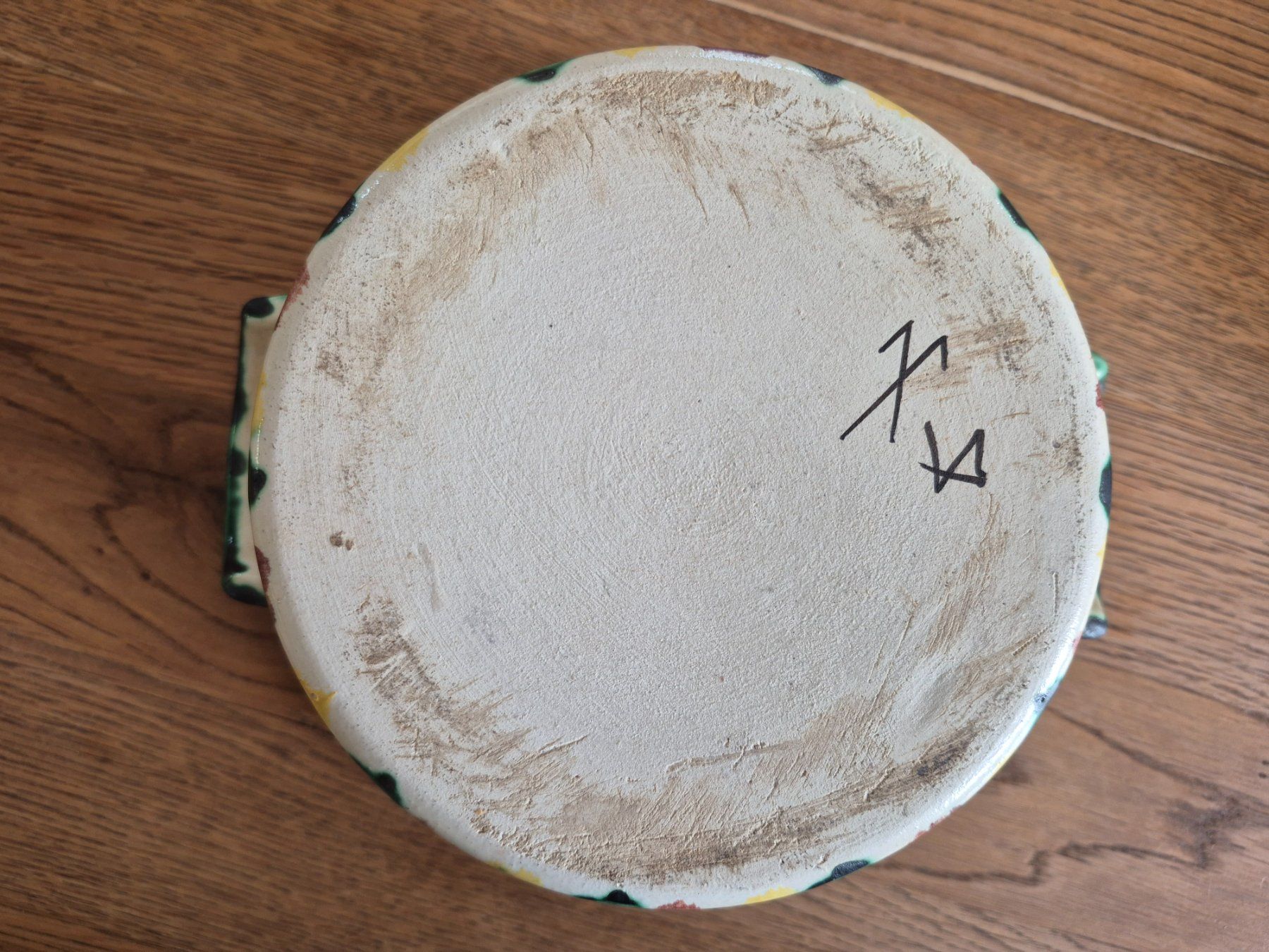 Teglie da forno: Ofenform rund Keramik Matzendorf - Vallauris – Usato da Balsthal venduto da Palcivalle 3