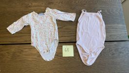 Bodies, Grösse 68, Sommerbodies, 2er Set, Top Zustand Rosa