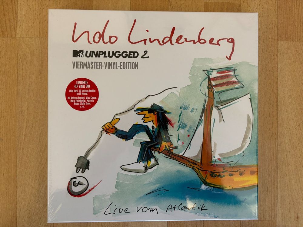 Udo Lindenberg MTV unplugged 2 - 4LP BOX sealed (Neu und ...