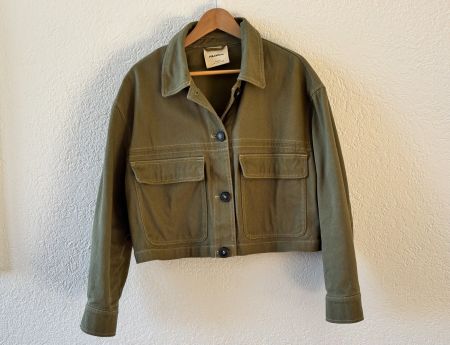 Jacke Pull & Bear, Olivgrün, Grösse M