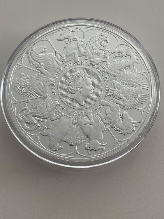 Unzen Completer Coin Oz Silber Queens Beasts Kaufen Auf Ricardo