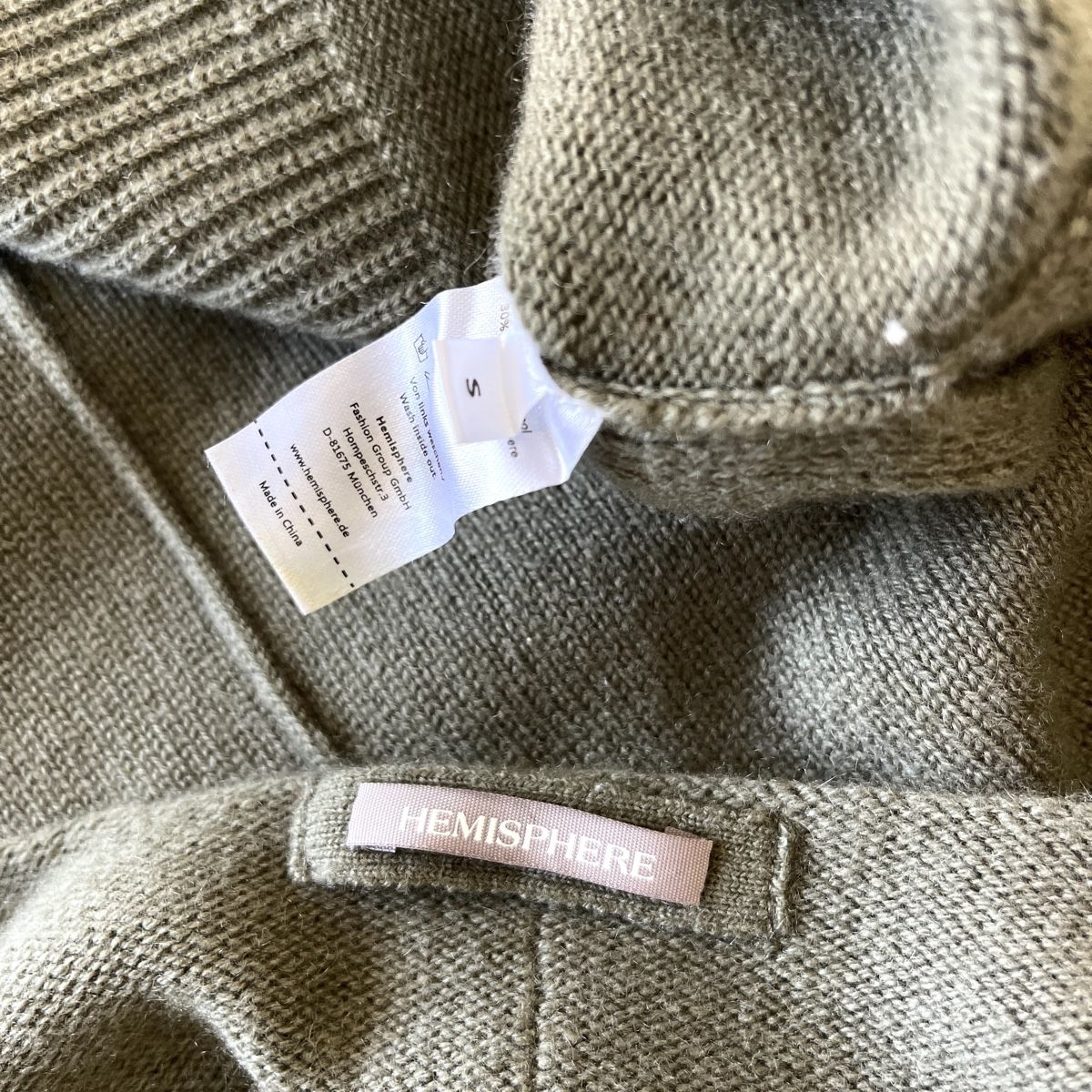 Hemisphere Maglioni & Felpe: HEMISPHERE Wool/Cashmere Sweater – Nuovo (secondo la descrizione) da Emmen venduto da Avviivva_Com2023 6