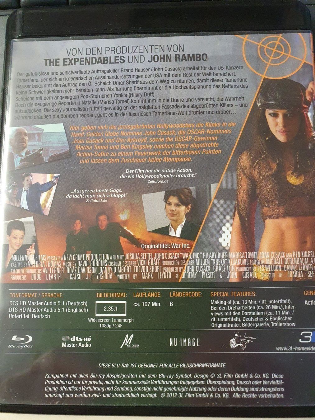 Tutti i DVDs: Blu-ray Der Auftragskiller – Usato da Eiken venduto da Lashar 1