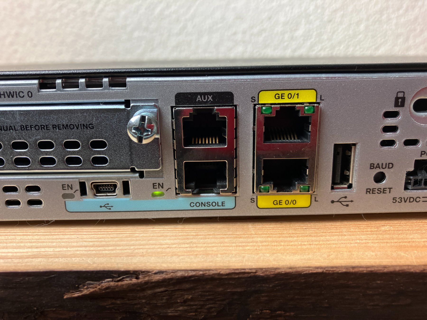 Cisco Modems & Router: CISCO 1921 Integrated Services Router – Gebraucht aus Fislisbach von  4