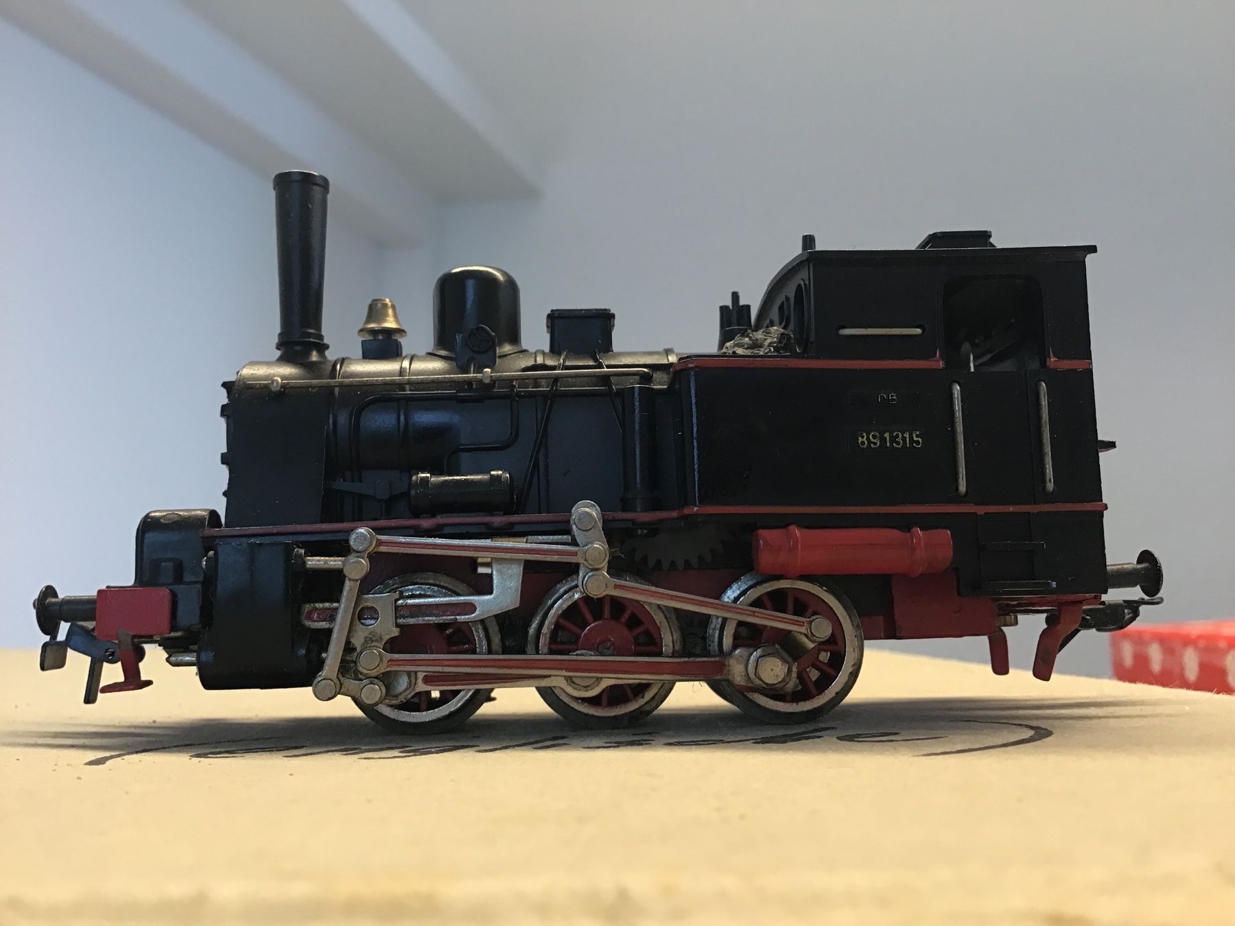 Fleischmann Modelleisenbahnen: FLEISCHMANN H0 - Dampflok BR 89 1315, ANTIK – Gebraucht aus Männedorf von Modelle-aller-Art 1