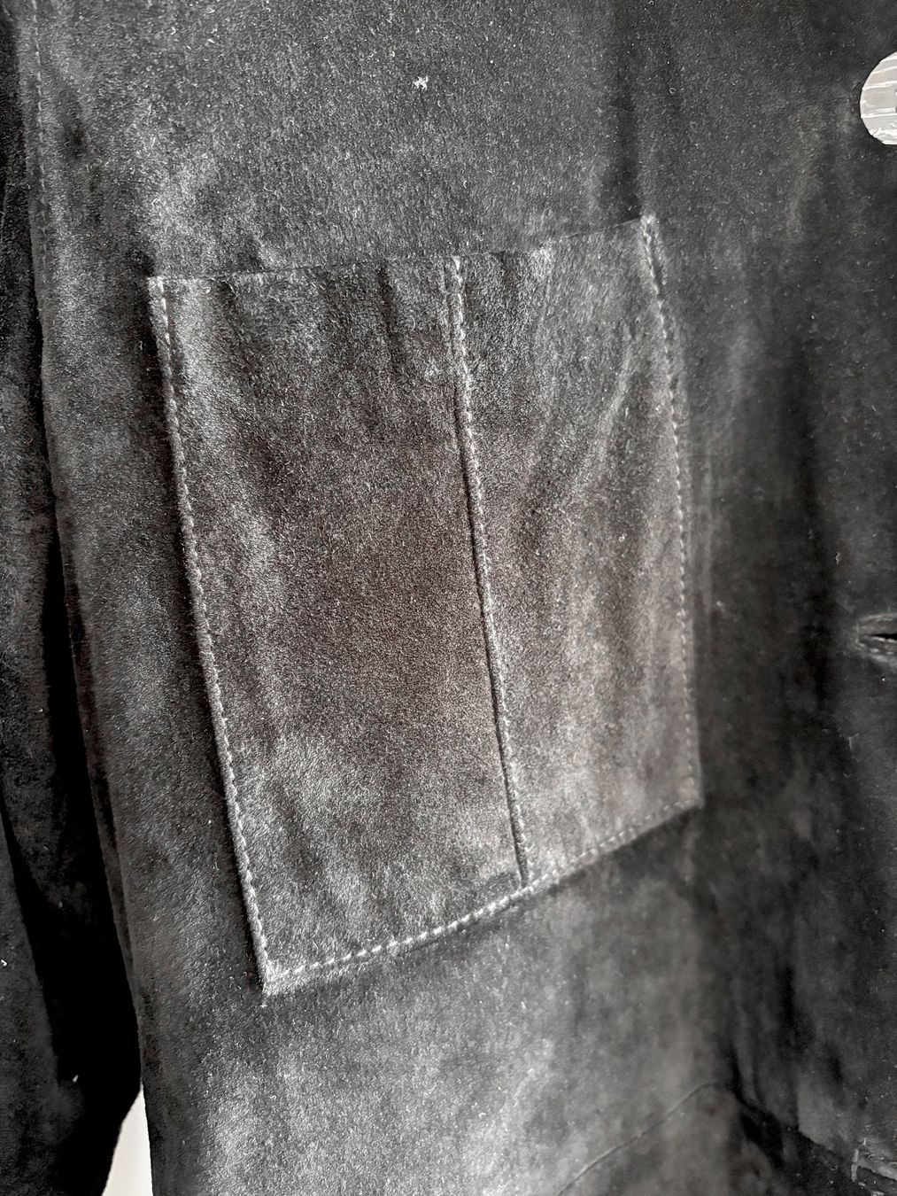 Giacche: Lange Jacke aus Veloursleder – Nuovo (secondo la descrizione) da Niederrohrdorf venduto da Madoqua 7