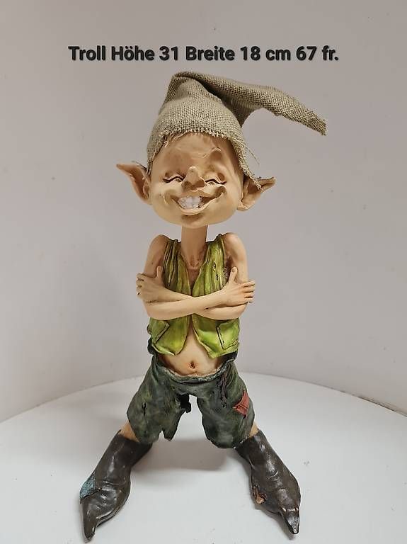 Statuette: Troll Figur  – Usato da Kriens venduto da LotusOase 1