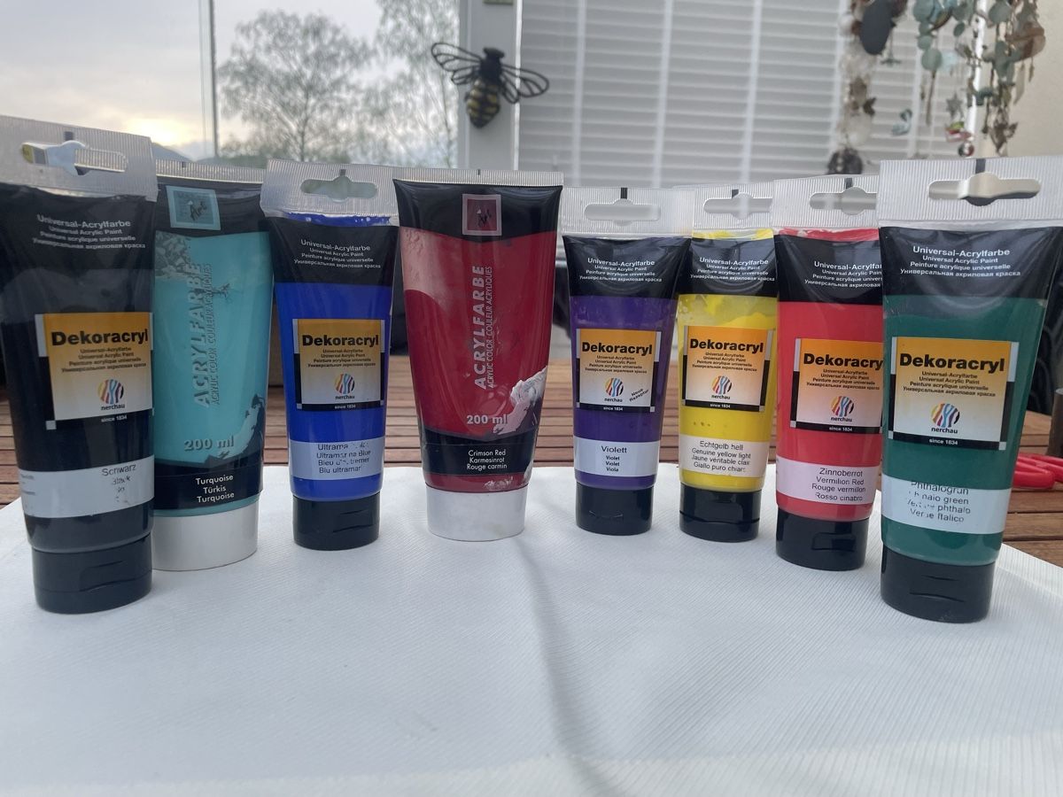 Farben: Deco -Acrylfarbe  – Gebraucht aus Widnau von san_qd7m 1