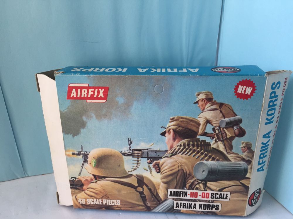 Boîte De Figurines Airfix – Afrika Korps – Made In England – Neuf