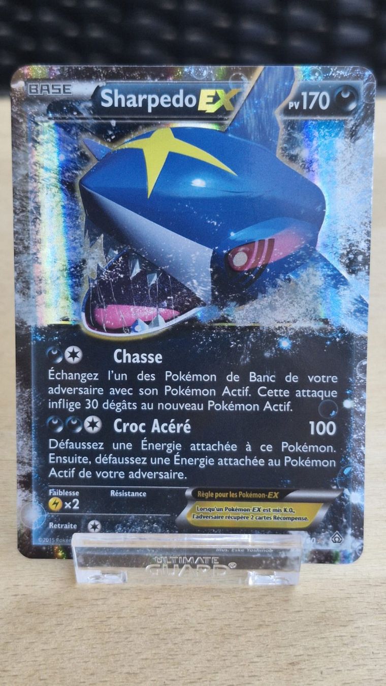 Pokémon Cartes à collectionner: Carte Pokémon Sharpedo EX (PRC 91) FR – D'occasion à Gland par dam_2s6q