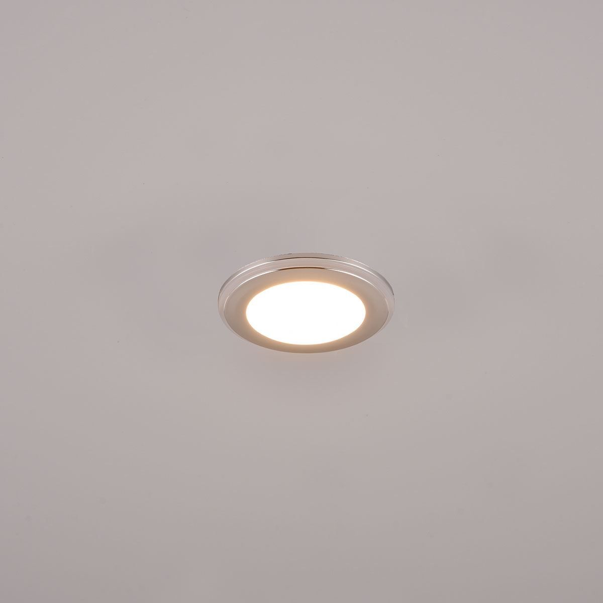 Lampade: LED Einbaustrahler, Chrom, 8 cm Ø – Nuovo (secondo la descrizione) da Kreuzlingen venduto da Smart-Light 6