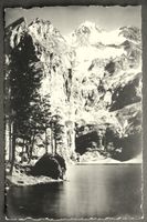 KANDERSTEG Hotel Oeschinensee gel. 1930 n. Schaffhausen