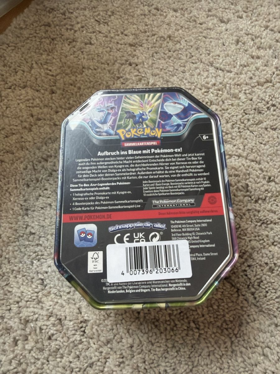 Pokémon Carte collezionabili: Pokemon Xerneas ex Tin Box – Nuovo e nell'imballaggio originale da Winkel venduto da RiMa95 2