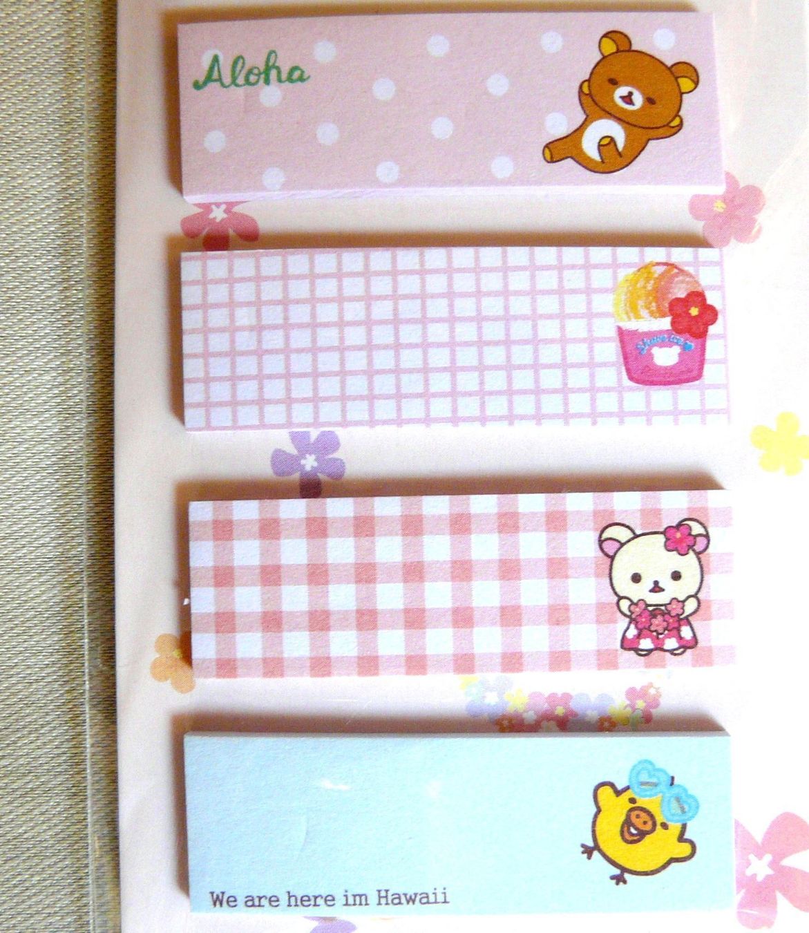 Sonstiges zum Sammeln & Seltenes: ♥   HAWAII    post-it scrapbooking deko note zettel – Neu und originalverpackt aus Pully von websurfer1 3