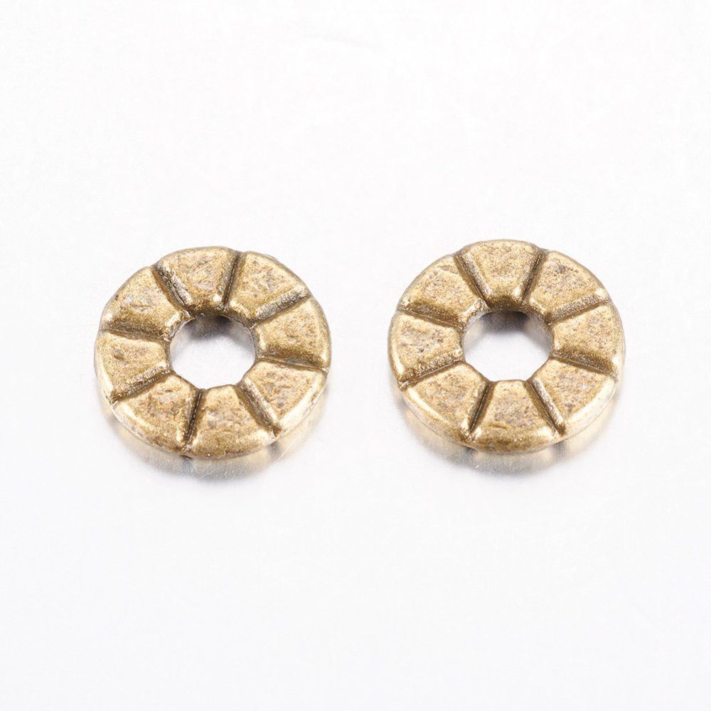 Perle (finte): Rondellen antik bronze 8mm 30 Stück – Nuovo (secondo la descrizione) da Alpnachstad venduto da perlengaby