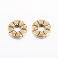 Rondellen antik bronze 8mm 30 Stück