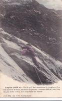 Jungfrau mit Bergsteiger
